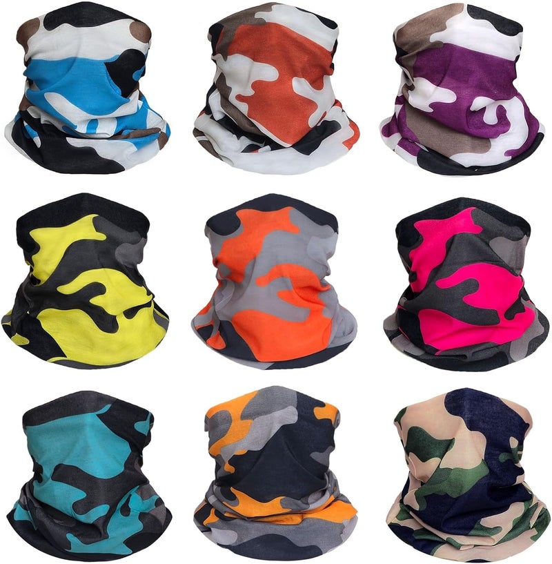 Cisnocr Cooling Neck Gaiter for Men Women Gator Face Mask Scart Cover Fishing Motorcycle Breathable Sun Protection Balaclava Bandana - Image 1